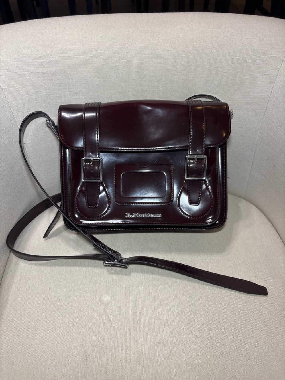 DR.MARTENS 11” VEGAN MESSENGER BAG